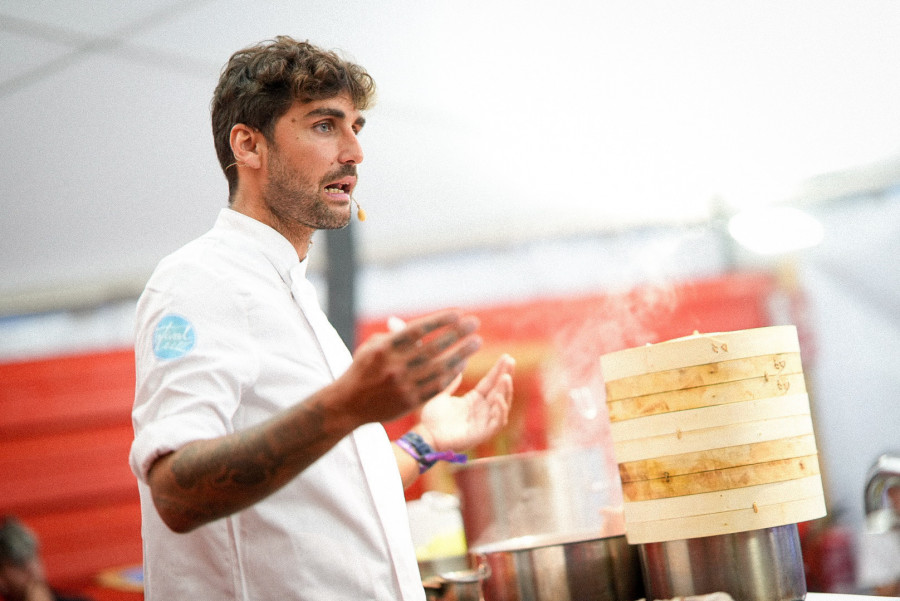 Los sabores de A Coruña se lucieron en el Espacio Mahou del Festival de la Luz