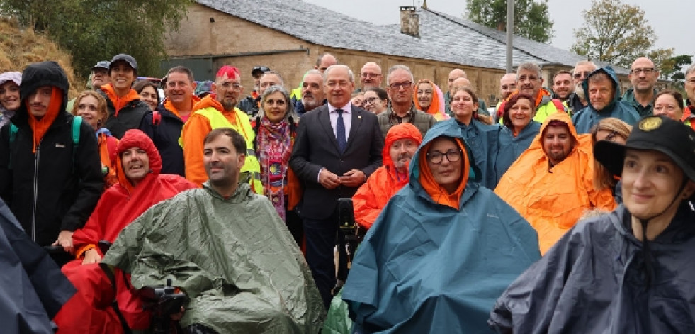 Más de 50 miembros de AGAELA recorren el Camino de Santiago para dar visibilidad a la ELA
