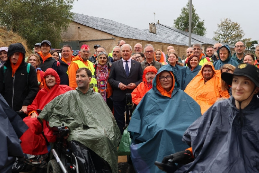 Más de 50 miembros de AGAELA recorren el Camino de Santiago para dar visibilidad a la ELA
