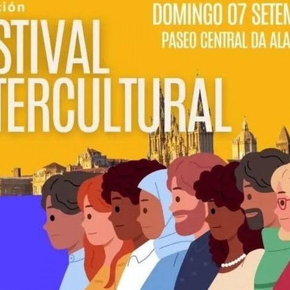 A Alameda énchese de culturas no XI Festival Intercultural “Compostela Convive”