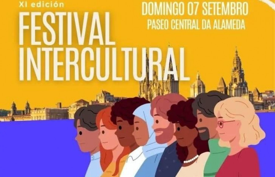 A Alameda énchese de culturas no XI Festival Intercultural “Compostela Convive”