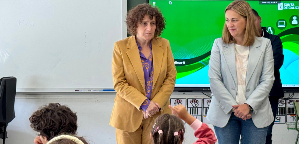 Santiago abre o curso con todos os colexios do rural dotados de comedor escolar