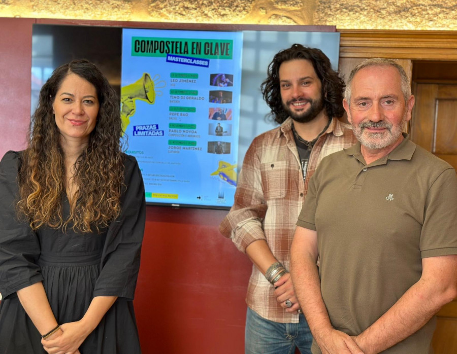 Músicos de primeira liña comparten experiencia coa mocidade no ciclo "Compostela en Clave"