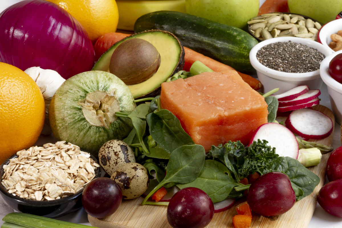 Composicion de alimentos de dieta flexitariana facil