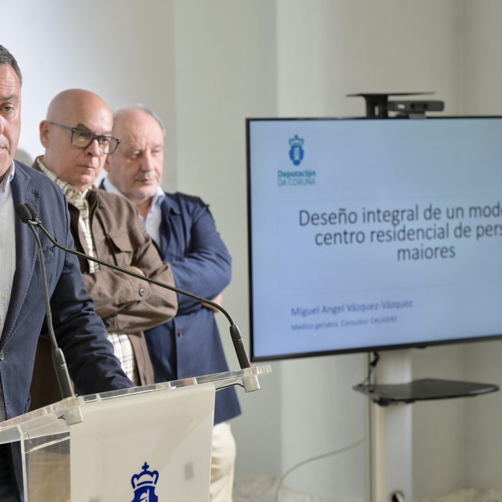 La Diputación de A Coruña reinventa la atención a mayores: viviendas con jardín, mascotas y abiertas a la población