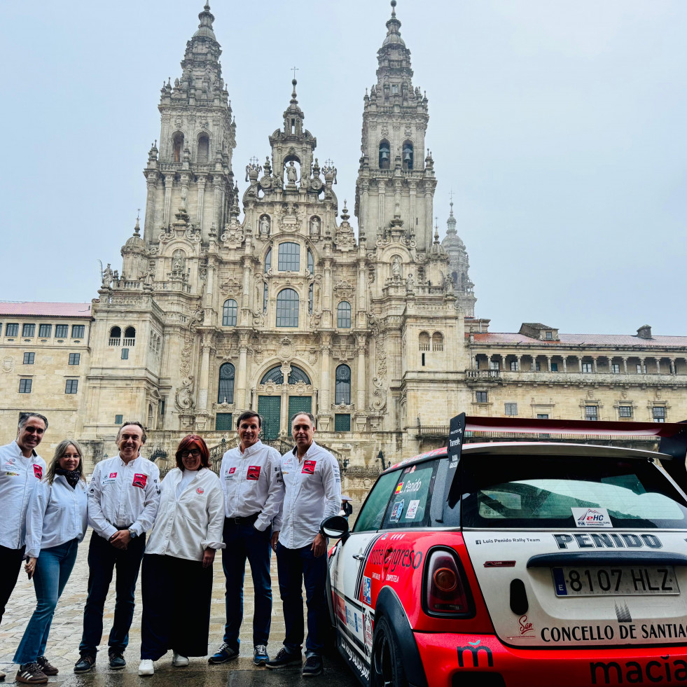 Santiago respalda al Luis Penido Rally Team antes de su participación en el Campeonato de Europa en Croacia