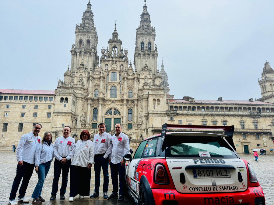 Santiago respalda al Luis Penido Rally Team antes de su participación en el Campeonato de Europa en Croacia