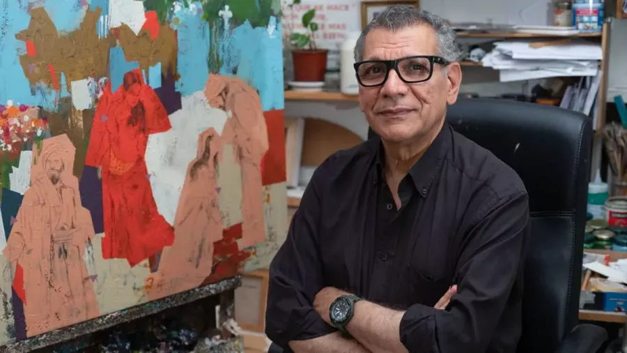 Uno de los artistas contemporáneos más relevantes del mundo dona una de sus pinturas a la Catedral de Santiago