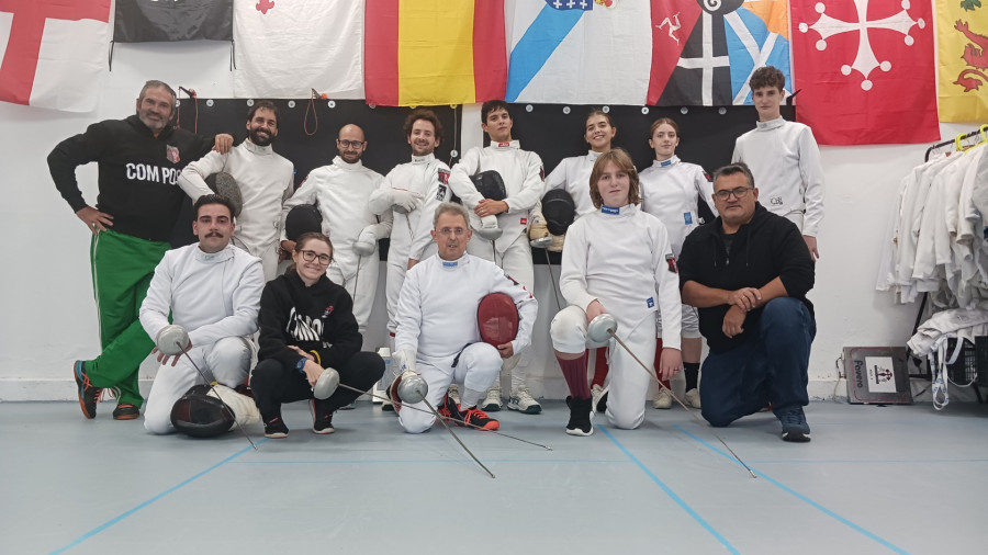 Espadas en alto: empieza la temporada de esgrima en Santiago