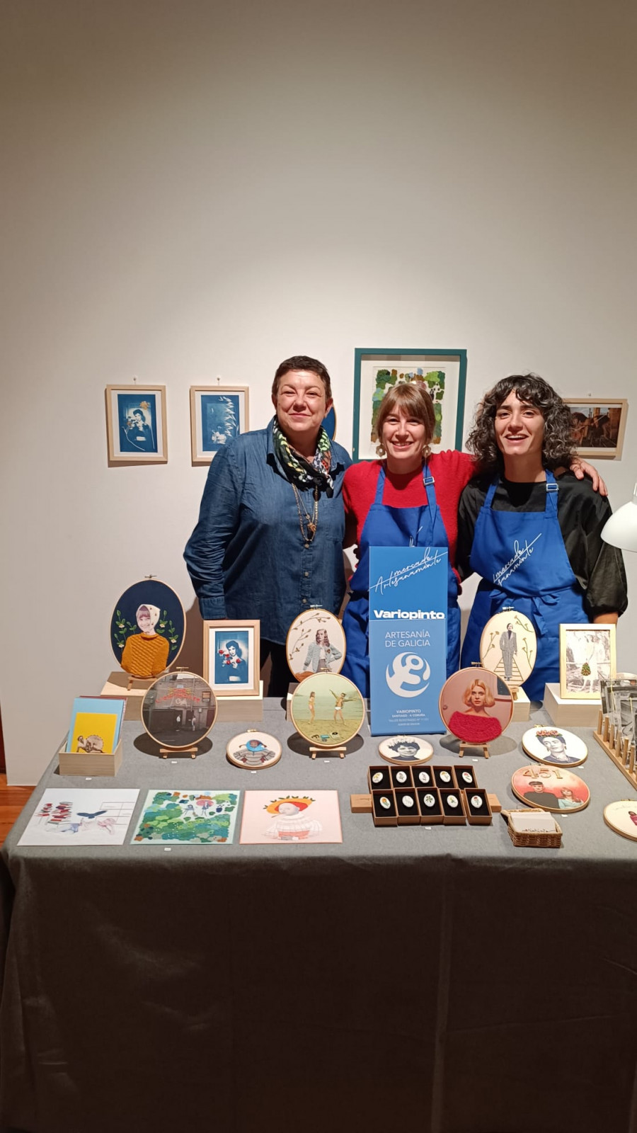 La Xunta impulsa en Santiago la comercialización de Artesanía de Galicia en el mercado 'Artesanamente'